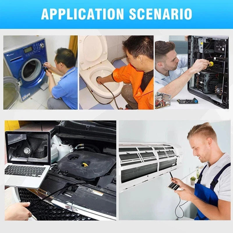 USB Type-C Endoscope Borescope Snake Inspection Camera 3 in 1 for PC Android