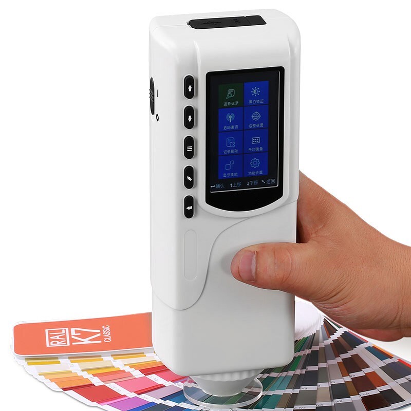 Digital Color Meter Colorimeters 8/d 4mm Repeatability Accuracy ΔE≤0.03