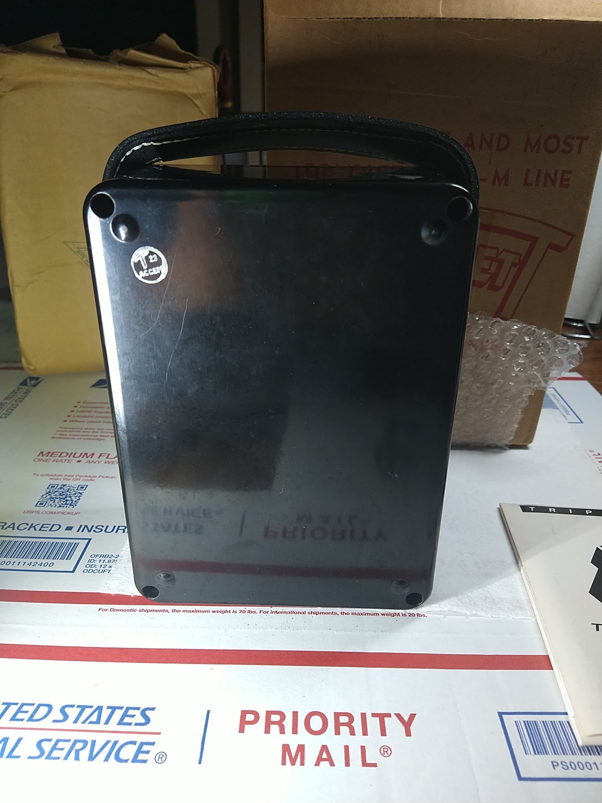 TRIPLETT VOLT OHMS METER 630-NA NEVER USE FOR COLLECTORS PEOPLE WITH ORIGINAL BO
