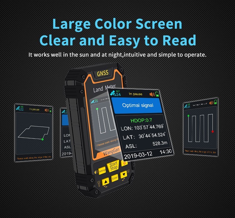 Handheld GPS Survey Equipment-GNSS Receiver Land Meter S1/S3/S4