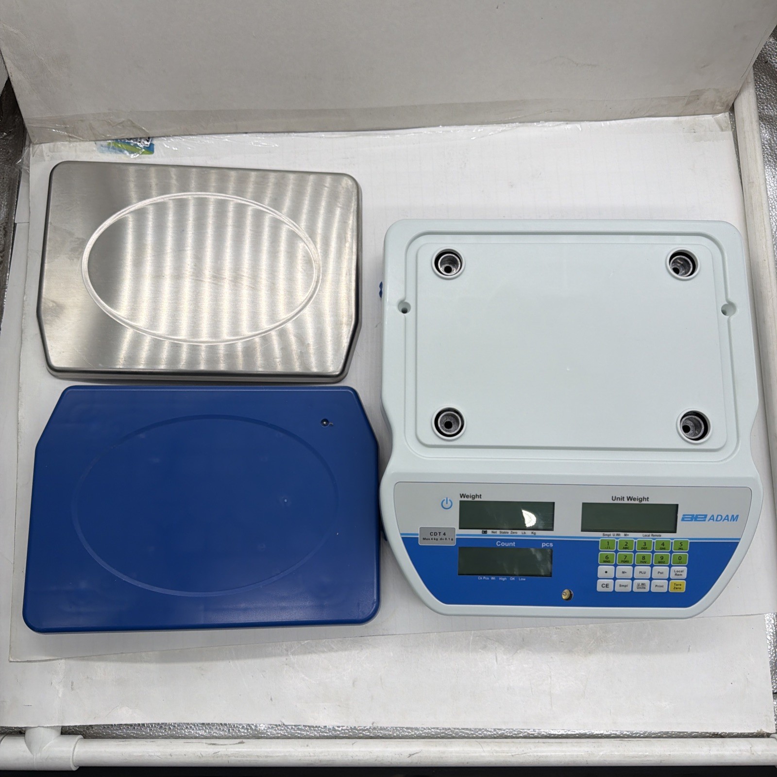 Adam Equipment Cdt 4 Cruiser Cdt Dual, Digital, Capacity 8 Lb, (NO BOX)