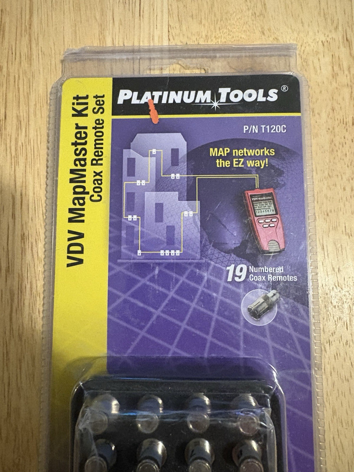 Platinum Tools VDV MapMaster Kit T120C Coax Remote Set