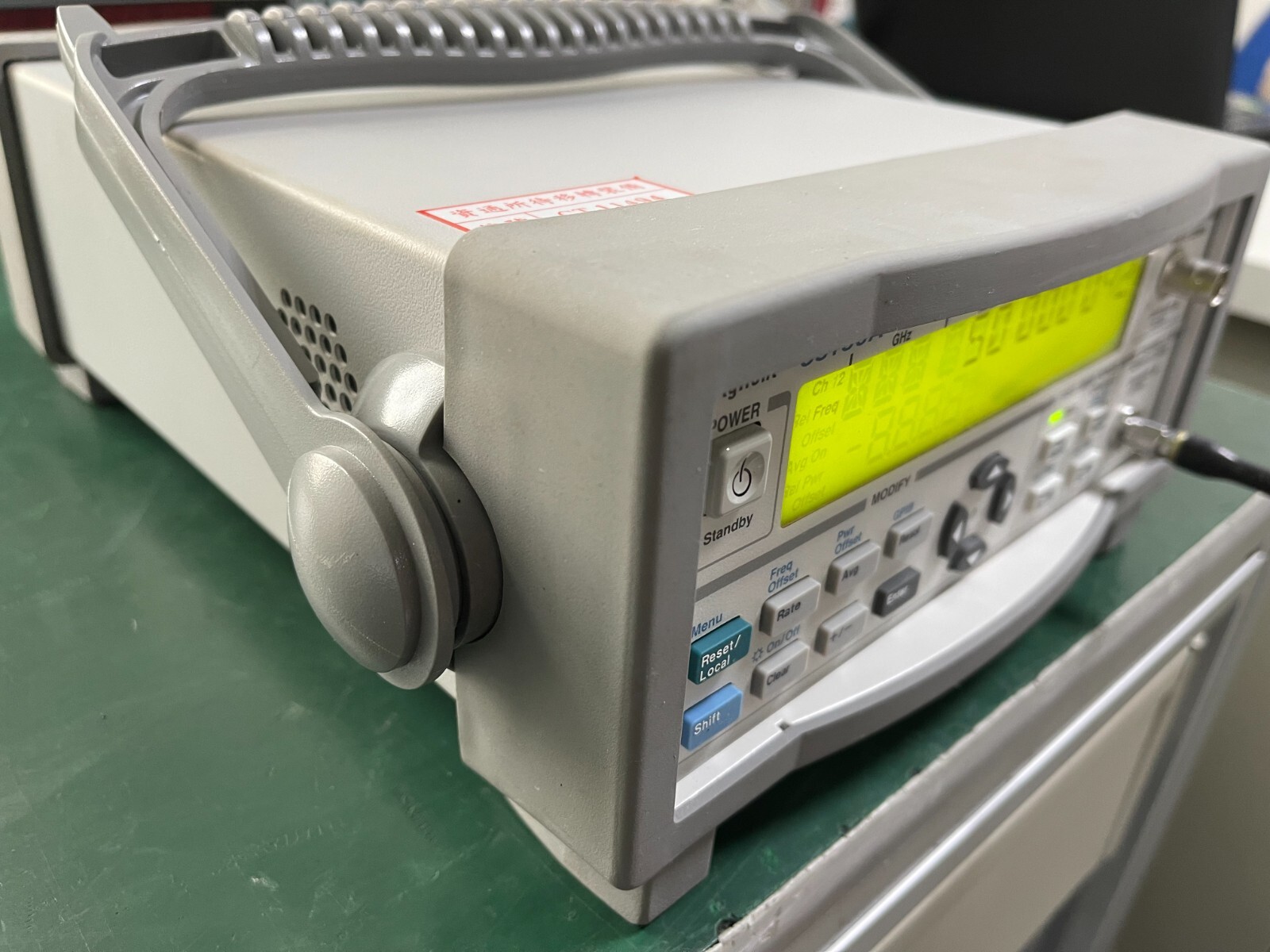 Agilent Keysight 53150A 10Hz-20GHz CW Microwave Frequency Counter _1096