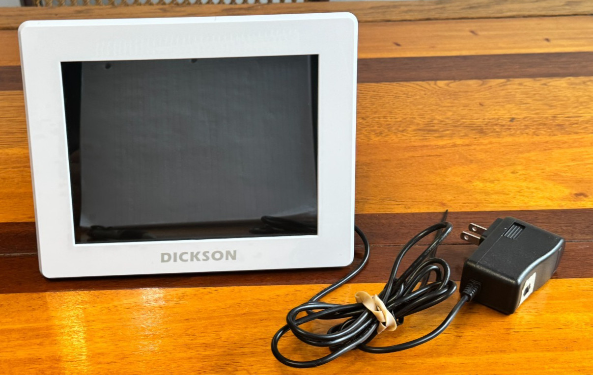 DICKSON ONE TOUCHSCREEN DATA LOGGER FOR TEMPERATURE AND HUMIDITY