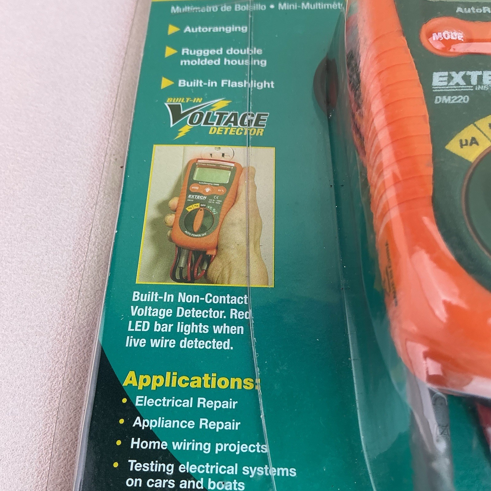 EXTECH INSTRUMENTS DM220 Mini Size Pocket Multi-Meter*NEW IN PACKAGING*FAST SHIP