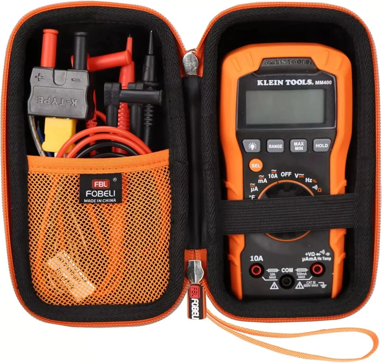 Klein Tool Case for MM300/325/400/420 Digital Multimeter Hard Travel CASE ONLY