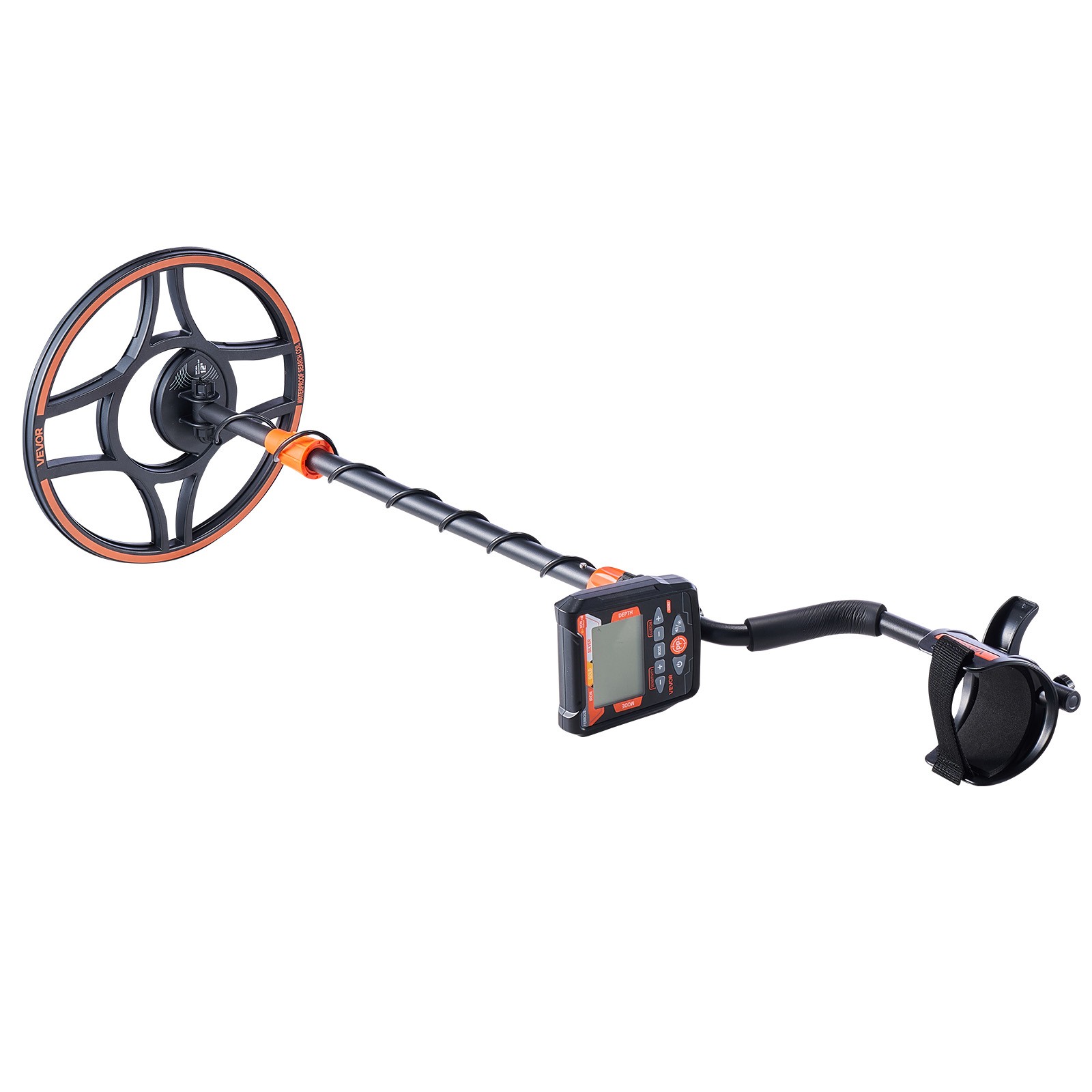 VEVOR Metal Detector for Adults 12″ Professional Gold Detector Waterproof Coil