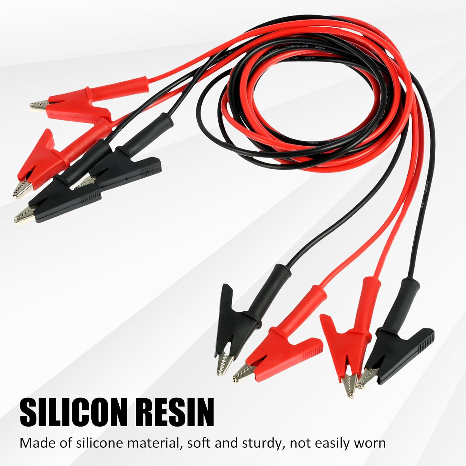 Alligator Clips Electrical Multimeter Test Leads 1500V/15A Jumper Wires Set LOT