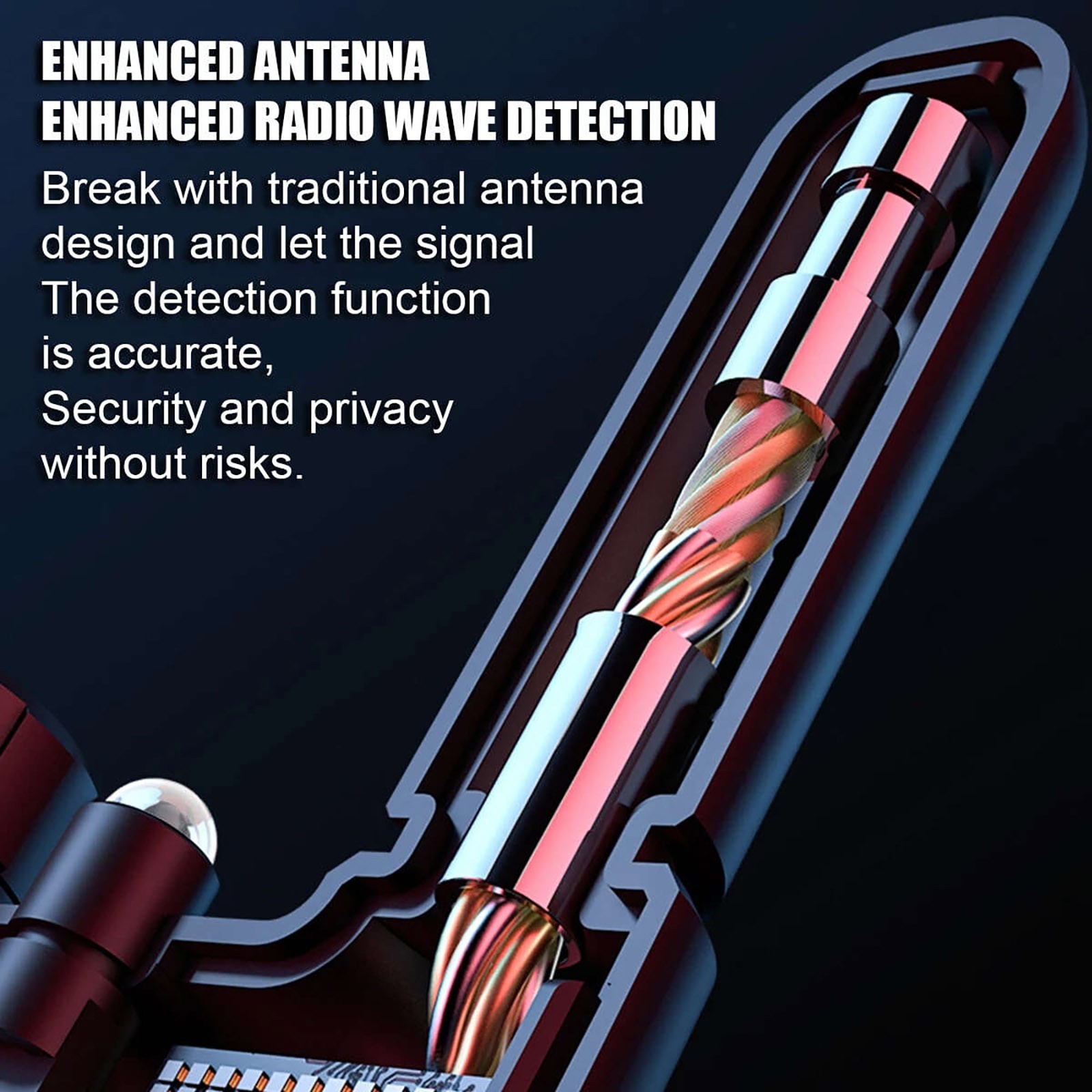 1PC PRO Handheld Infrared Detector Anti-Spy Device GPS Tracker Finder Scanner