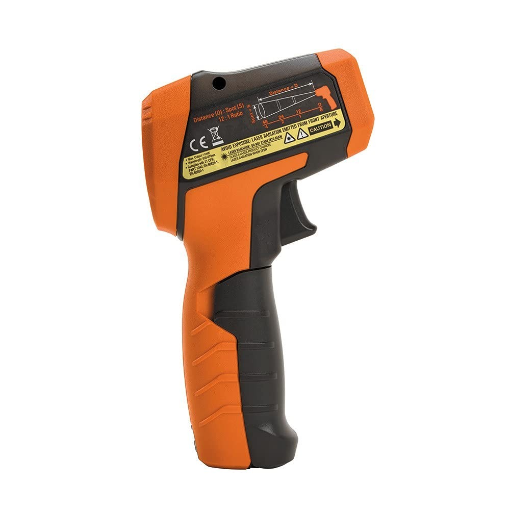 Digital Infrared Thermometer Gun with Dual Laser Targeting & Backlit Display
