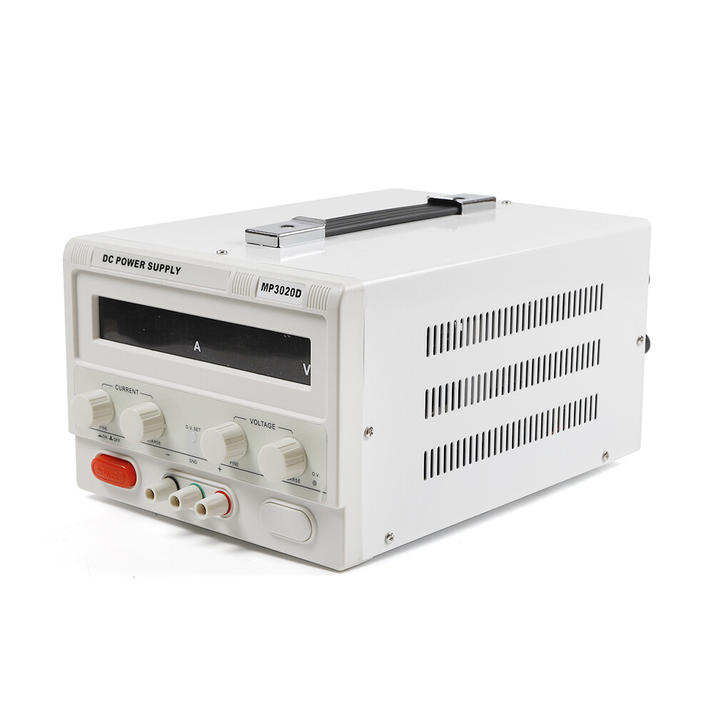 MP3020D 30V 20A DC Power Supply Variable Adjustable High Precision Digital Cord