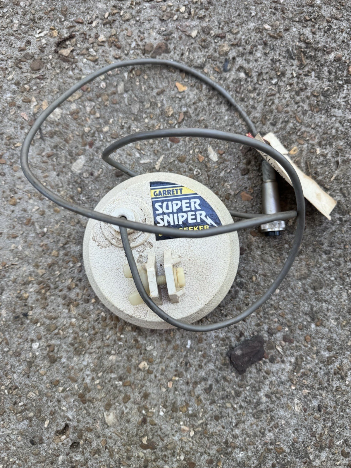 Vintage Garrett Metal Detector Search Coil Super Sniper Deepseeker 4.5”