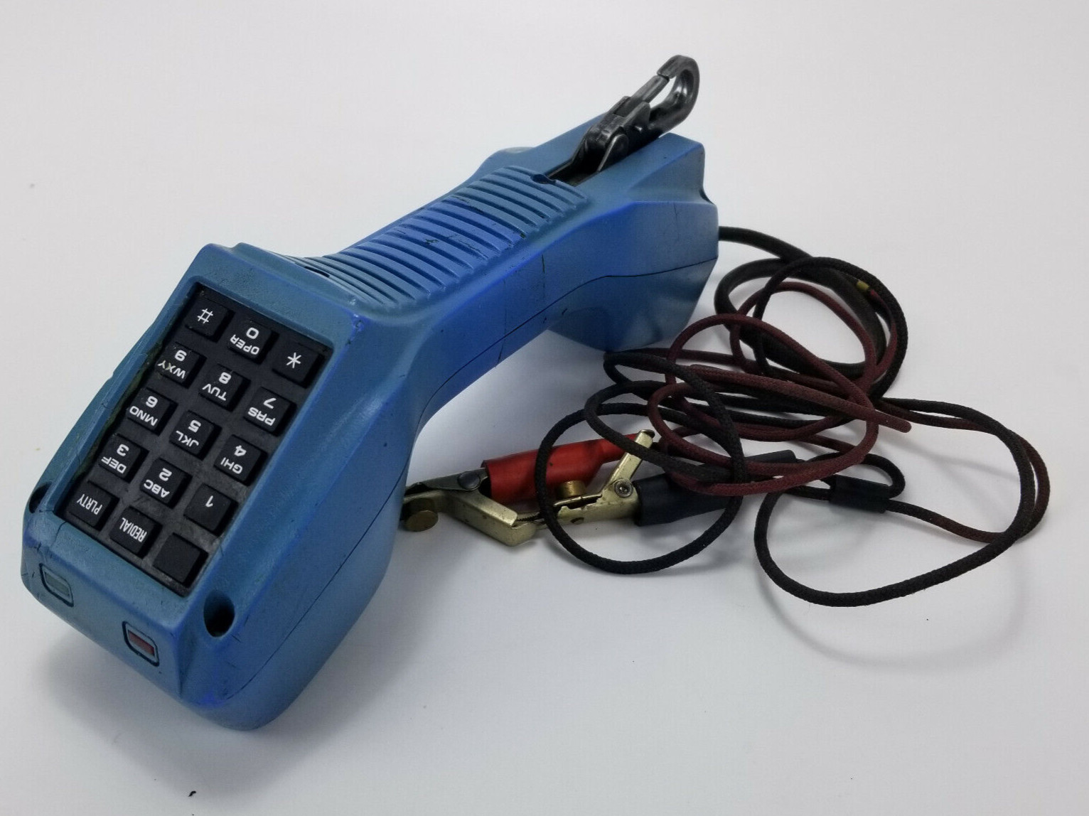 Telmex Lineman’s Test Butt Set Telephone 7900 CRMX Mexico Vintage