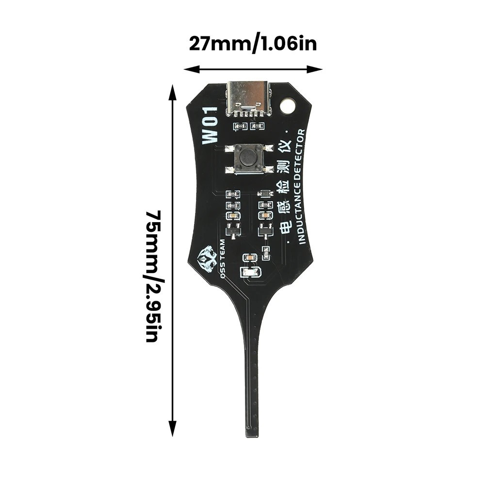 Universal Inductance Tester W01 Inductor Detectors With Compactly Construction
