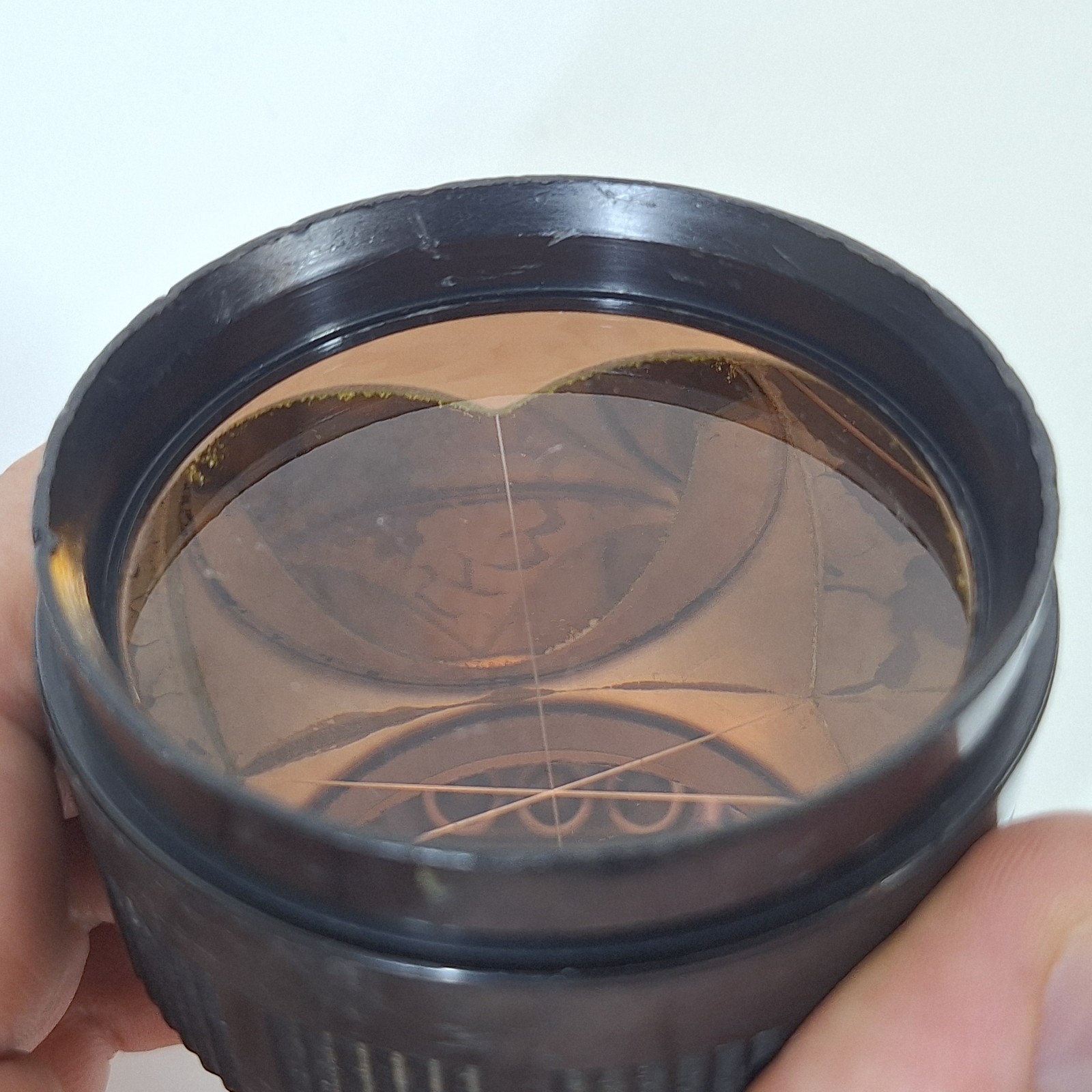 62mm Copper Coated Sokkia Style Prism Surveyor with Metal Plate – FREE SHIPPING