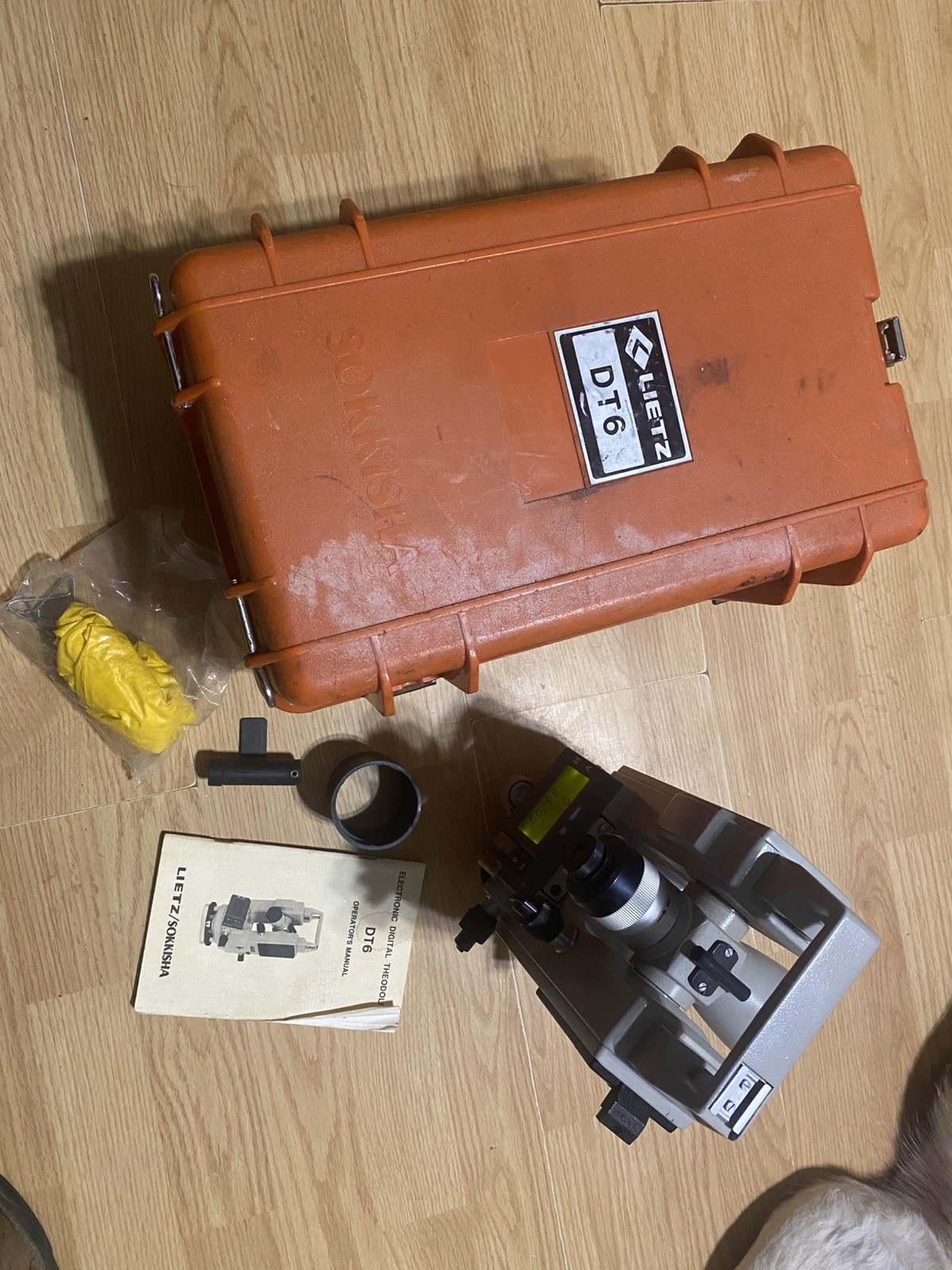 LIETZ SOKKISHA DT6 Electronic Digital Theodolite, Excellent Transit Surveyor