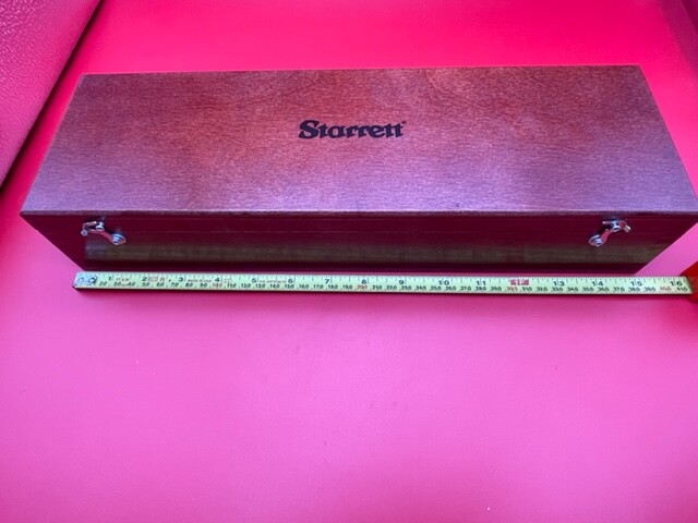 Starrett 98ZZ-12 CASE ONLY, WOOD for 98 Series Levels,12″ IN STOCK