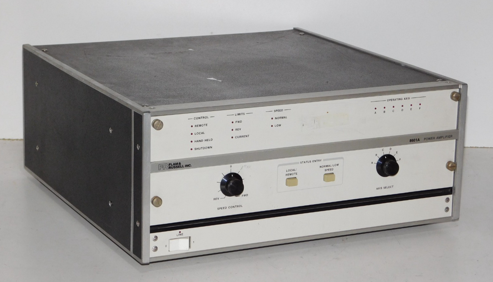Flam & Russell 8601A Power Amplifier Speed Axis Control Motor Limit Unit USA