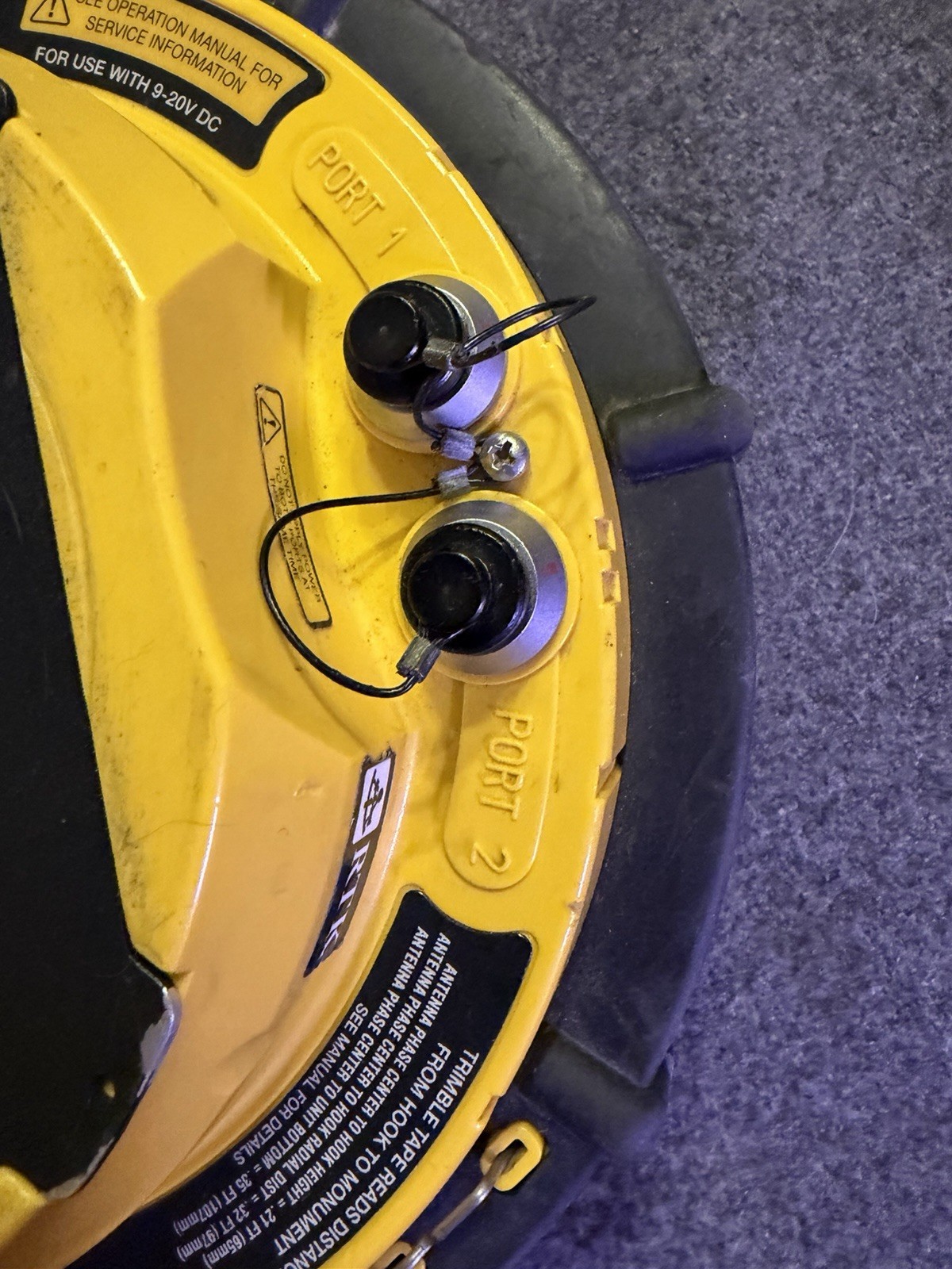 Trimble Model 4600LS GPS Receiver P/N: 26800-11 UNTESTED