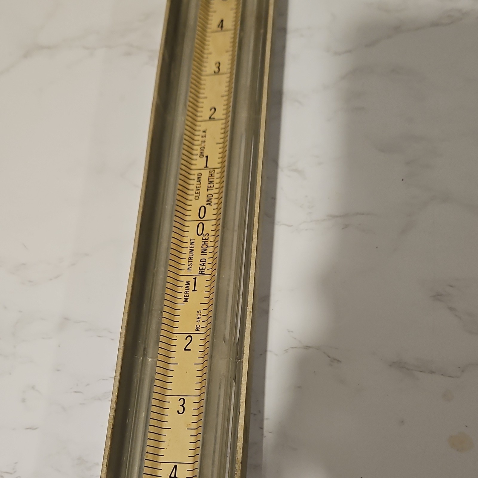 Meriam 10AA25WM U-Tube U-Type Manometer, 10 in Air Pressure Range