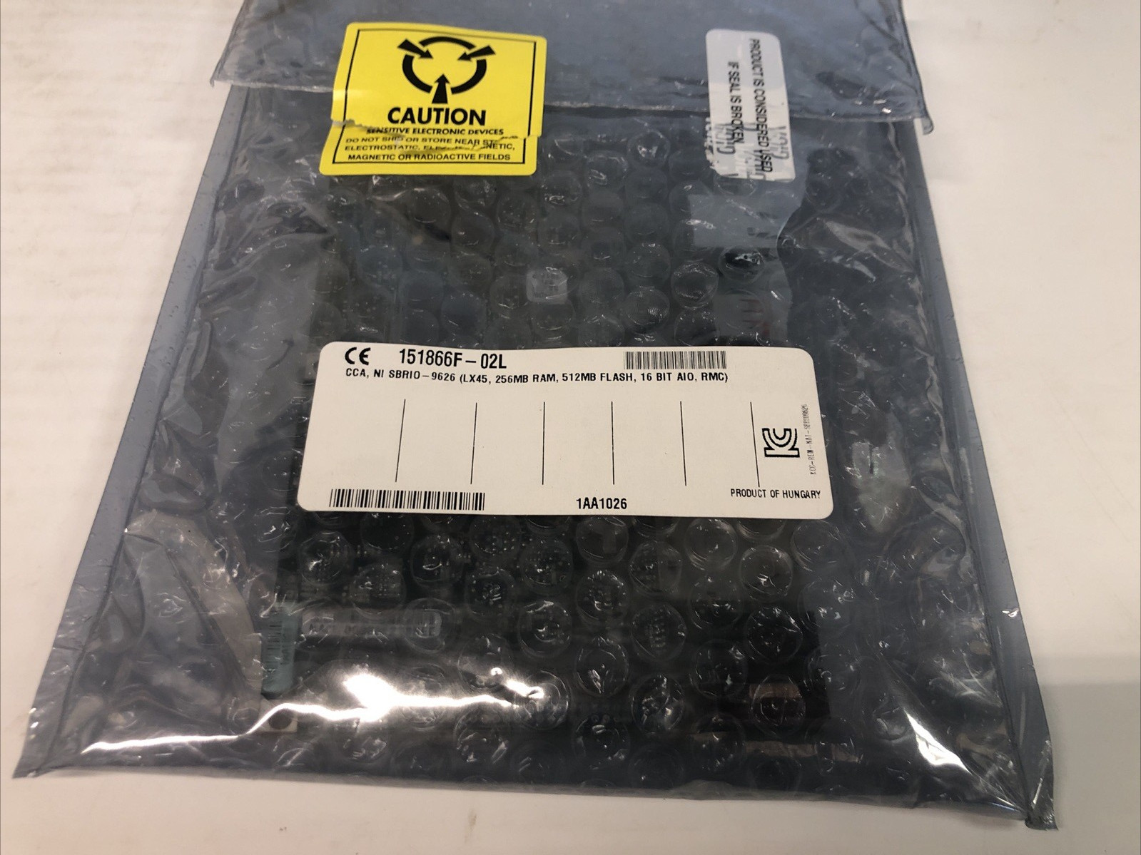 New-Open Box,BROKEN SEAL,National Instruments sbRIO-9626,Single Board Controller