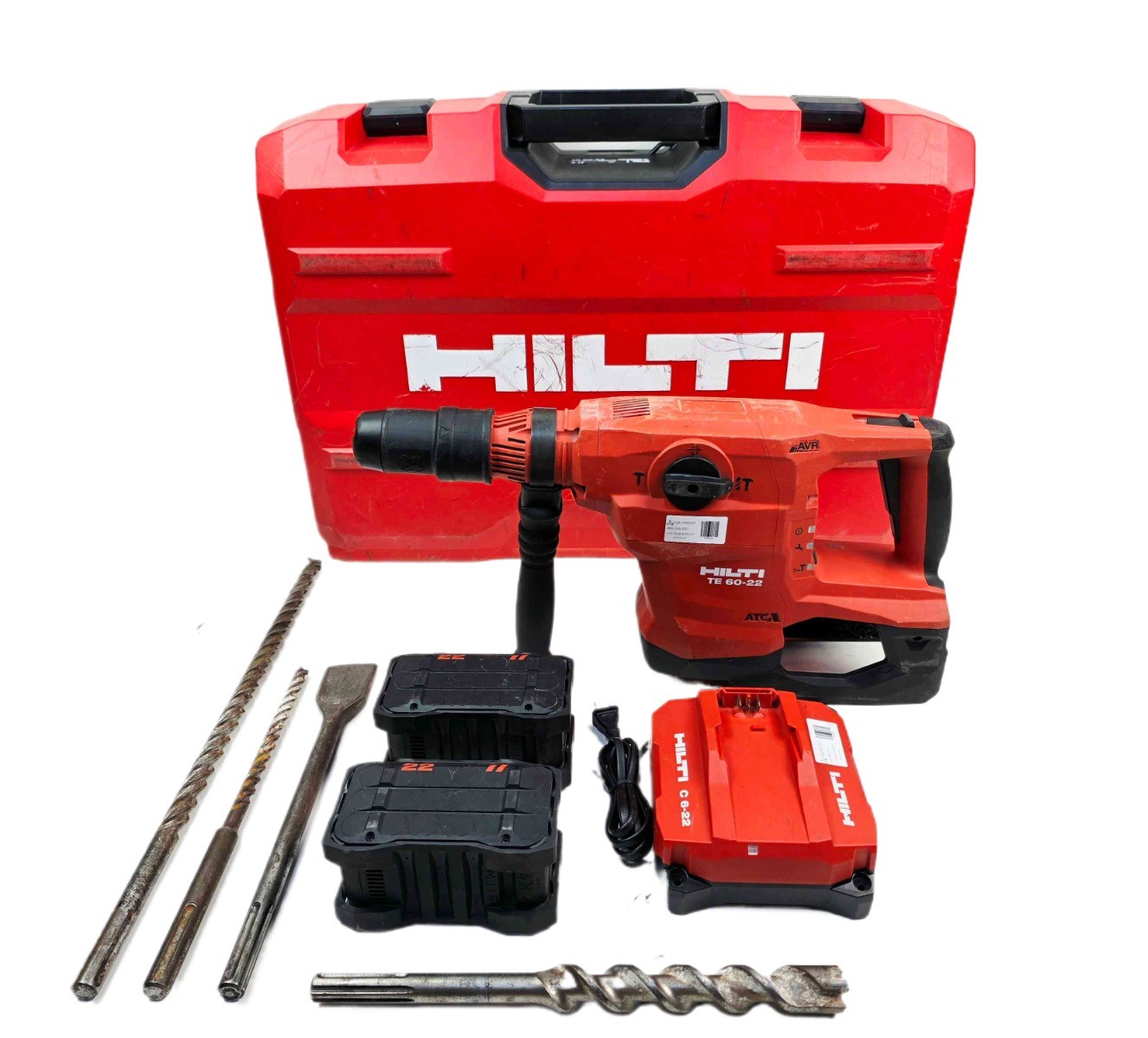Hilti TE 60-22 Cordless rotary hammer kit