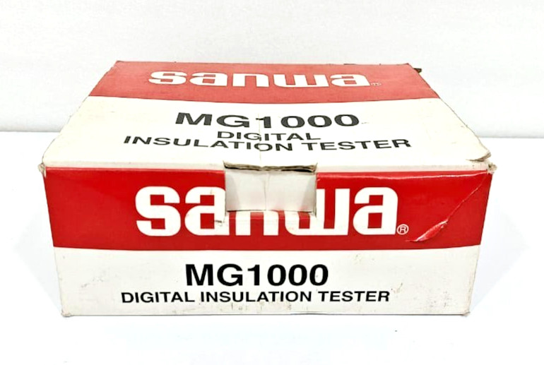 SANWA DIGITAL INSULATION RESISTANCE TESTER (1000V/500V/250V) MG1000