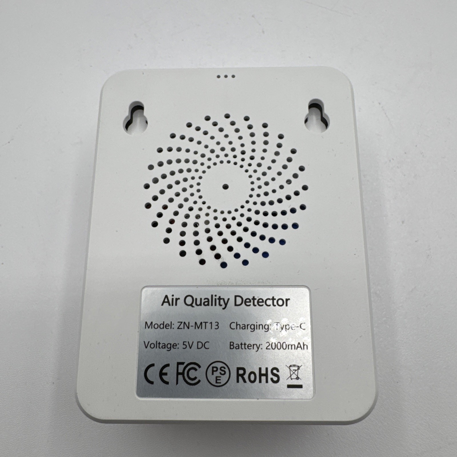 Zemeollo 10-in-1 Indoor Air Quality Monitor CO2 CO TVOC HCHO PM2.5 PM10