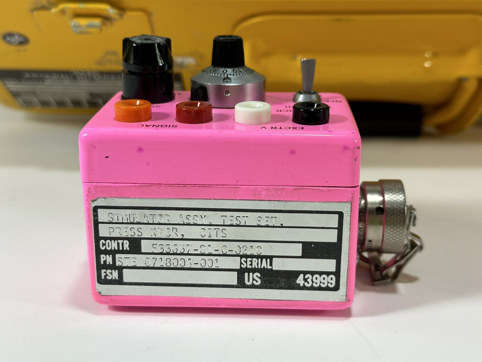 NAAO Rockwell Airplane Central Integrated Test System with Pressure Transducer