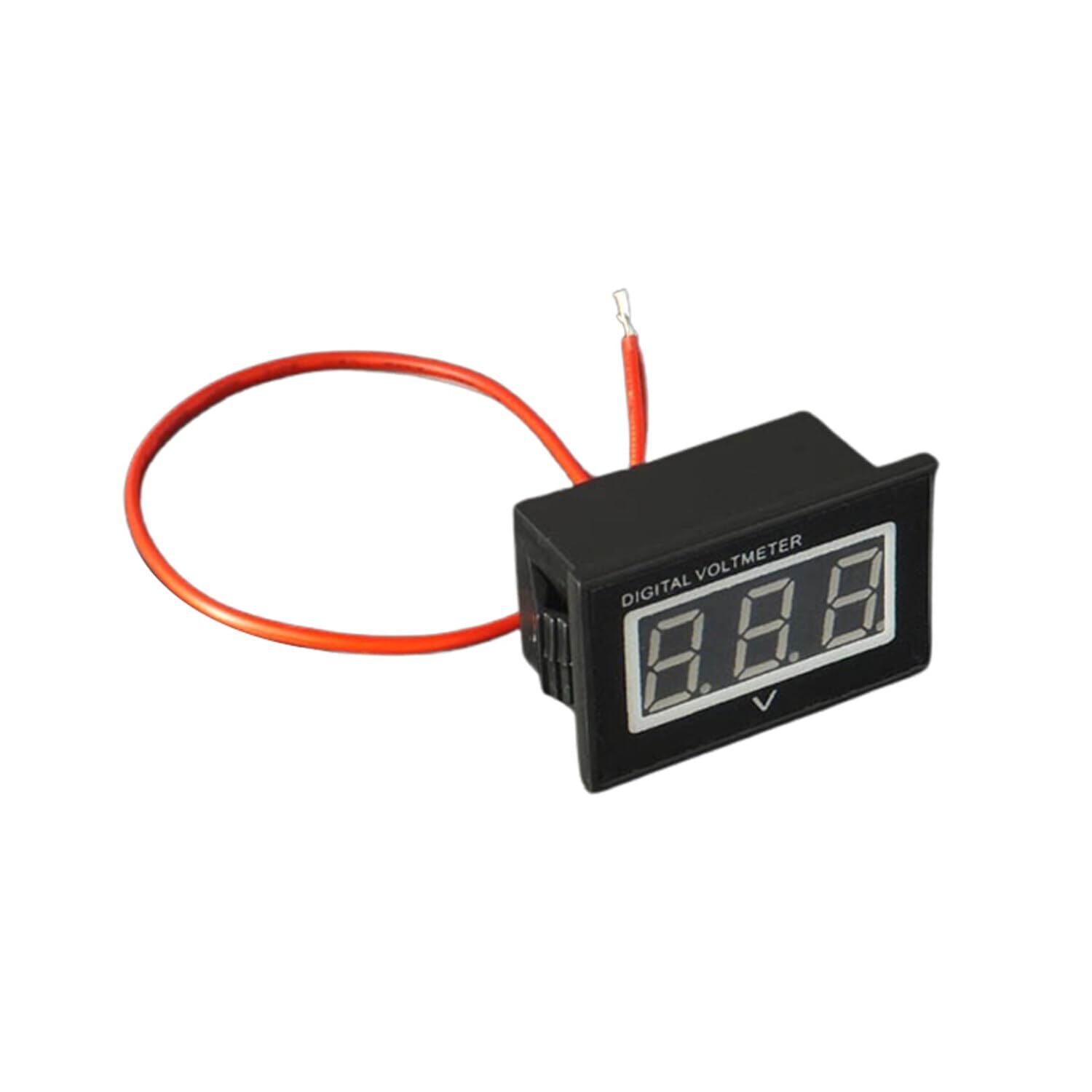 Blue V40D 12V 2.5-30V Voltage Meter DC Auto Gauge Digital Voltmeter LED