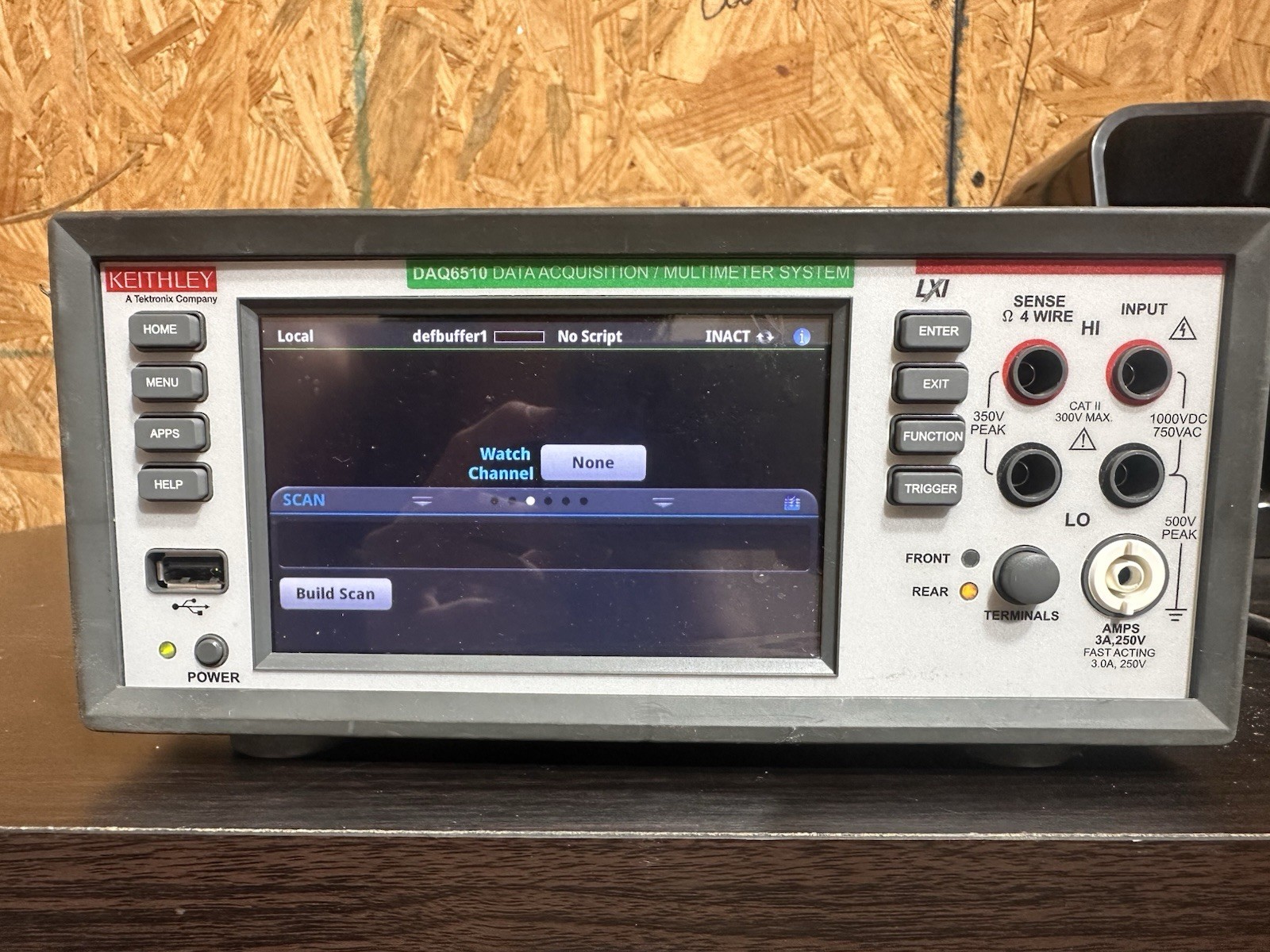 Keithley DAQ6510 6.5 Digit Data Acquisition Multimeter System Touchscreen Tested