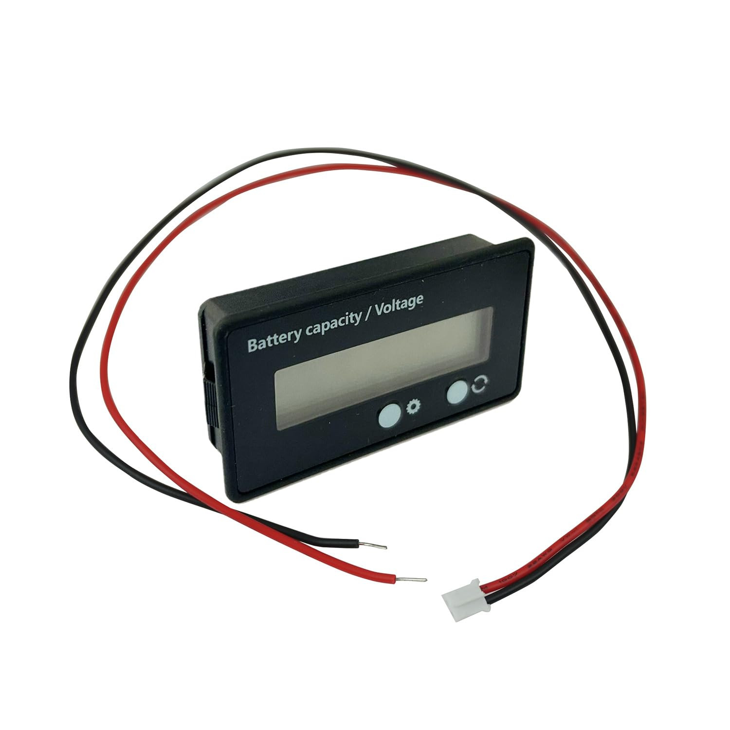 1/2x Battery Meter 12V Battery Capacity Voltage Indicator Battery Gauge Monitors