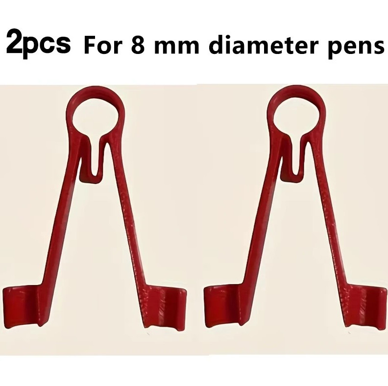 2pcs 3D-printed Multimeter Probe Holder 8mm/10mm One-Handed Electrician Tool