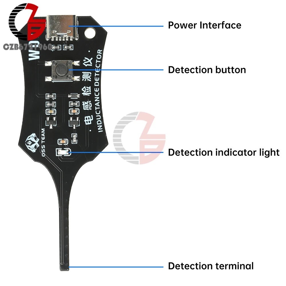 Universal Inductance Tester W01 Inductor Detectors With Compactly Construction