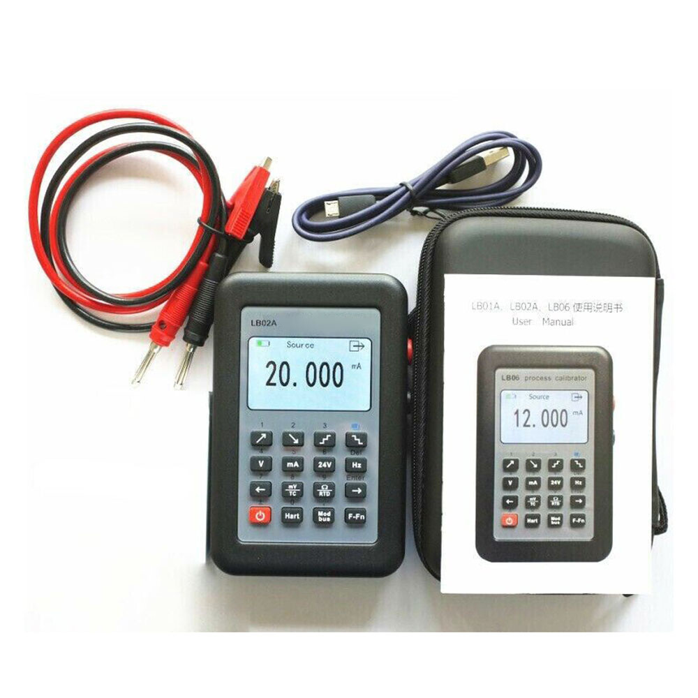 For LB02A RTD PT100 TC mV mA 4-20mA 0-10V Process Calibrator
