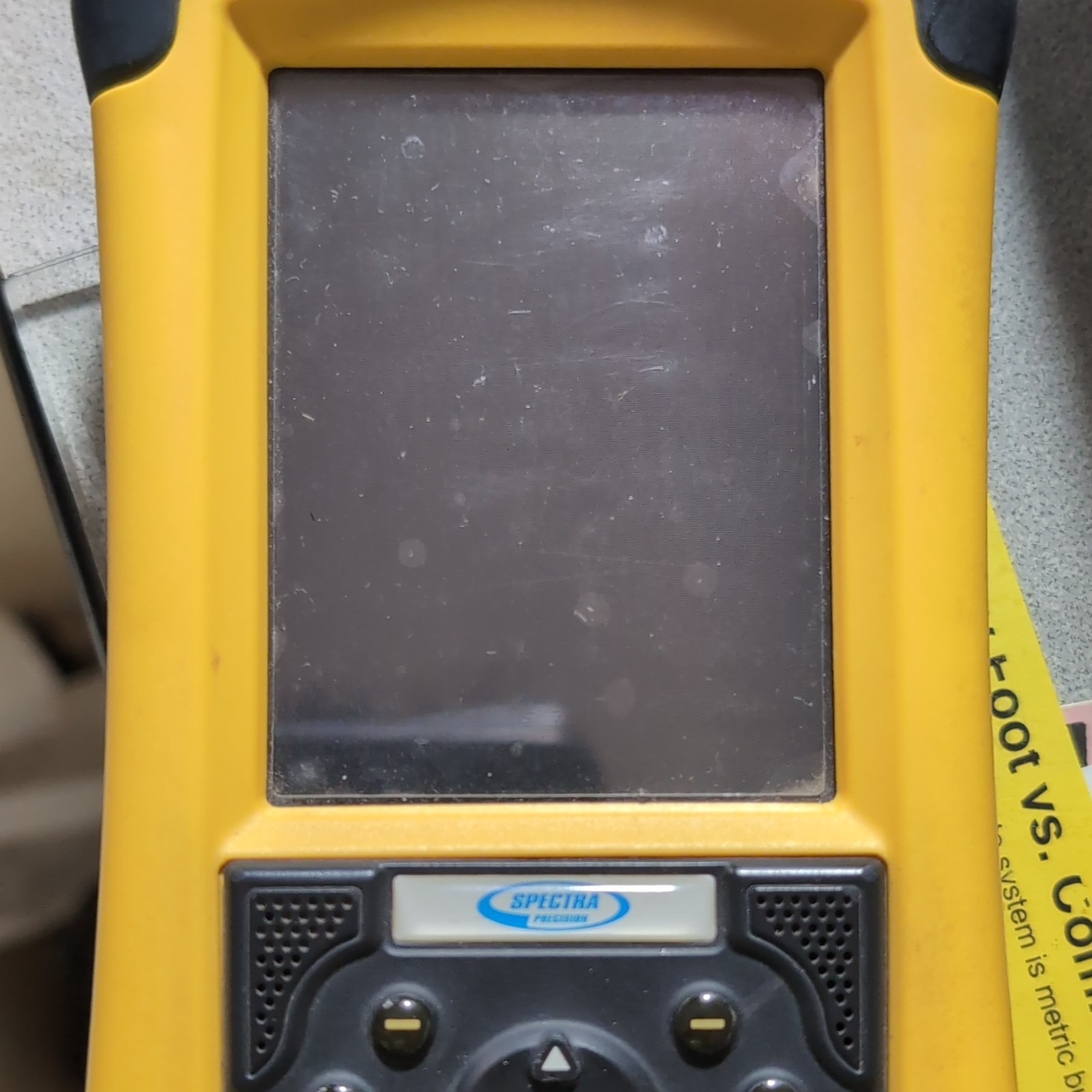 Spectra Precision Rebon Display Handheld GPS Guidance Controller Data Collector