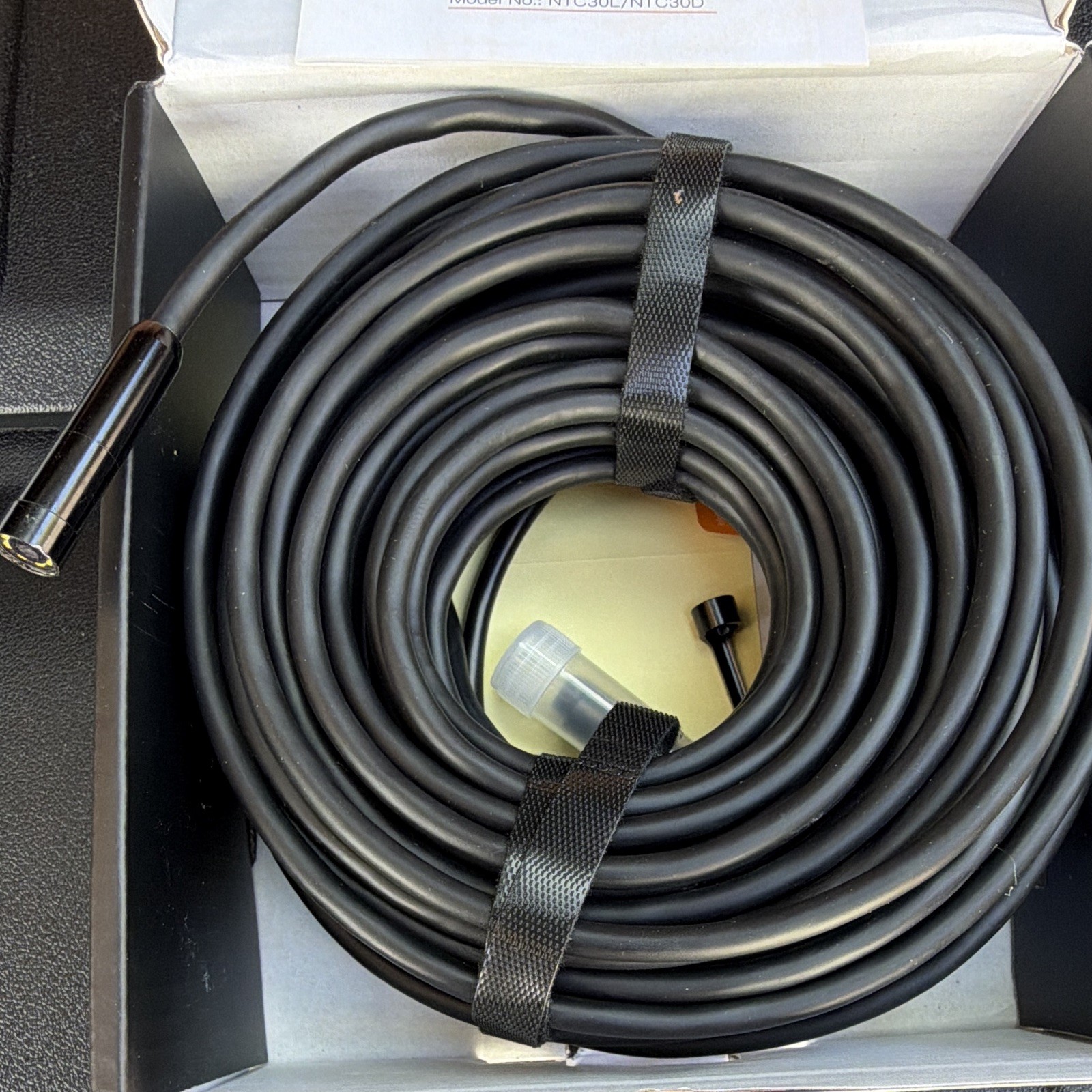 Teslong NTC30L/NTC30D 1080P Inspection Camera 30ft 8.5mm Flexible LED