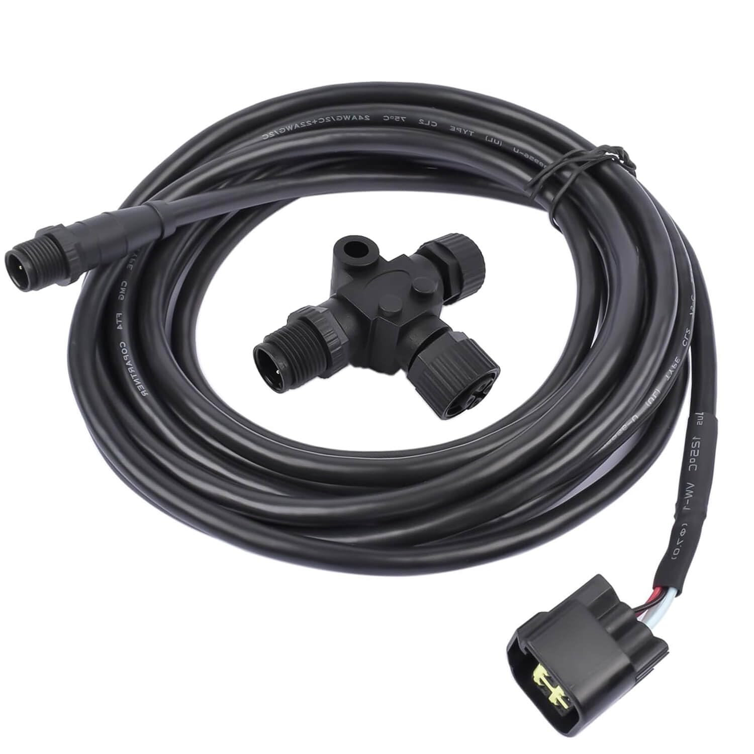 NMEA2000 Engine Interface Cable with T Connector for Yamaha Outboards 4.5M