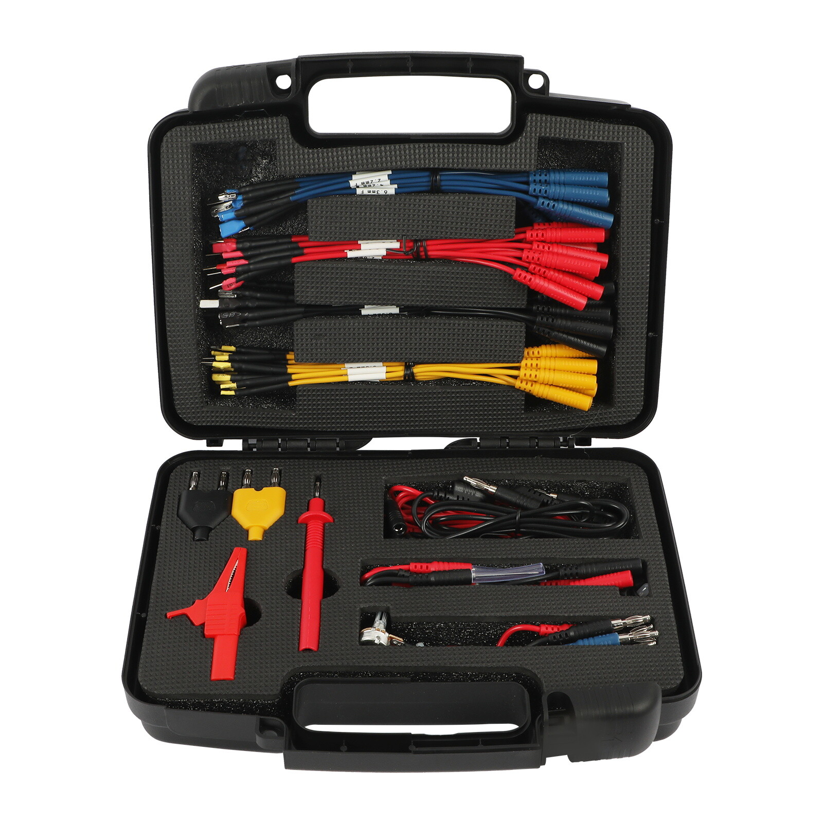 68x Electrical Multimeter Test Leads Probe Cable Oscilloscope Terminal Test Clip