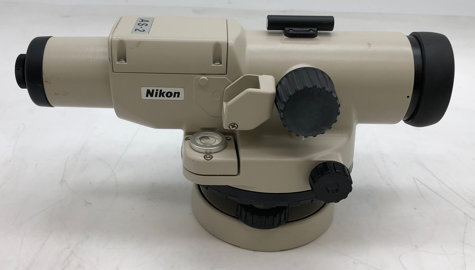NIKON AS-2 Automatic Level 360 Degree Surveying Instrument W/Hard Orange Case