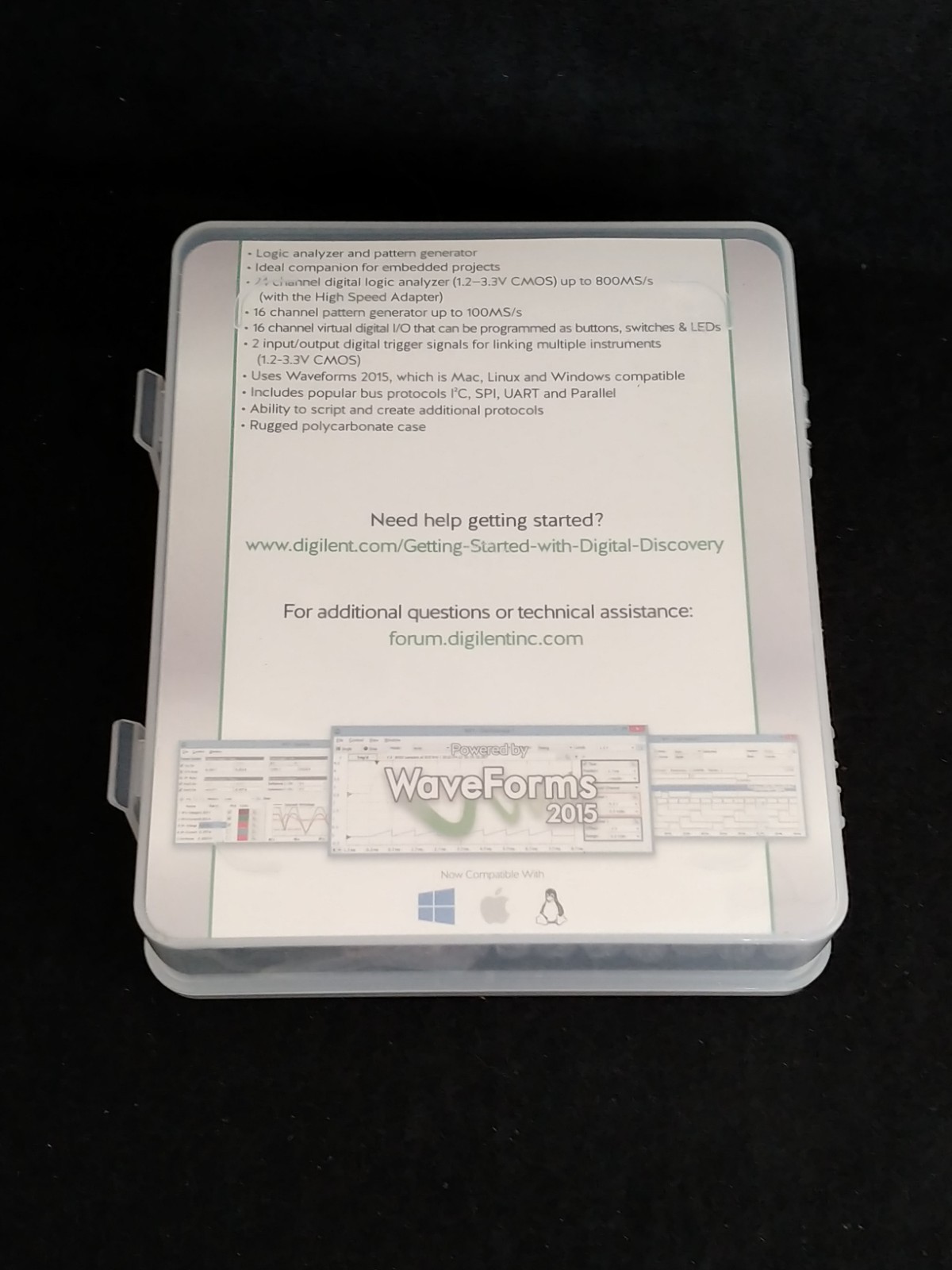 Digilent Digital Discovery USB Logid Analyzer & Digital Pattern Generator Kit