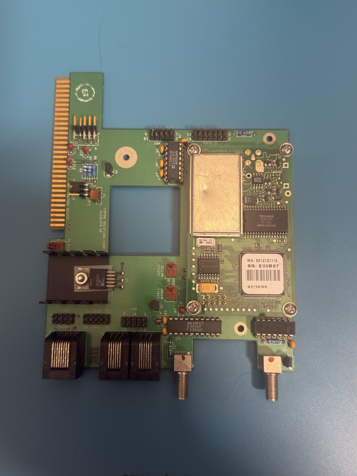 Timing Solutions Corp GPS board With Motorola Module