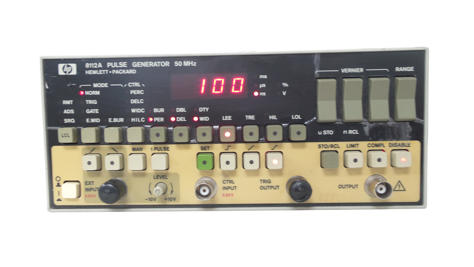 HP 8112A PULSE GENERATOR 50MHz – Free shipping