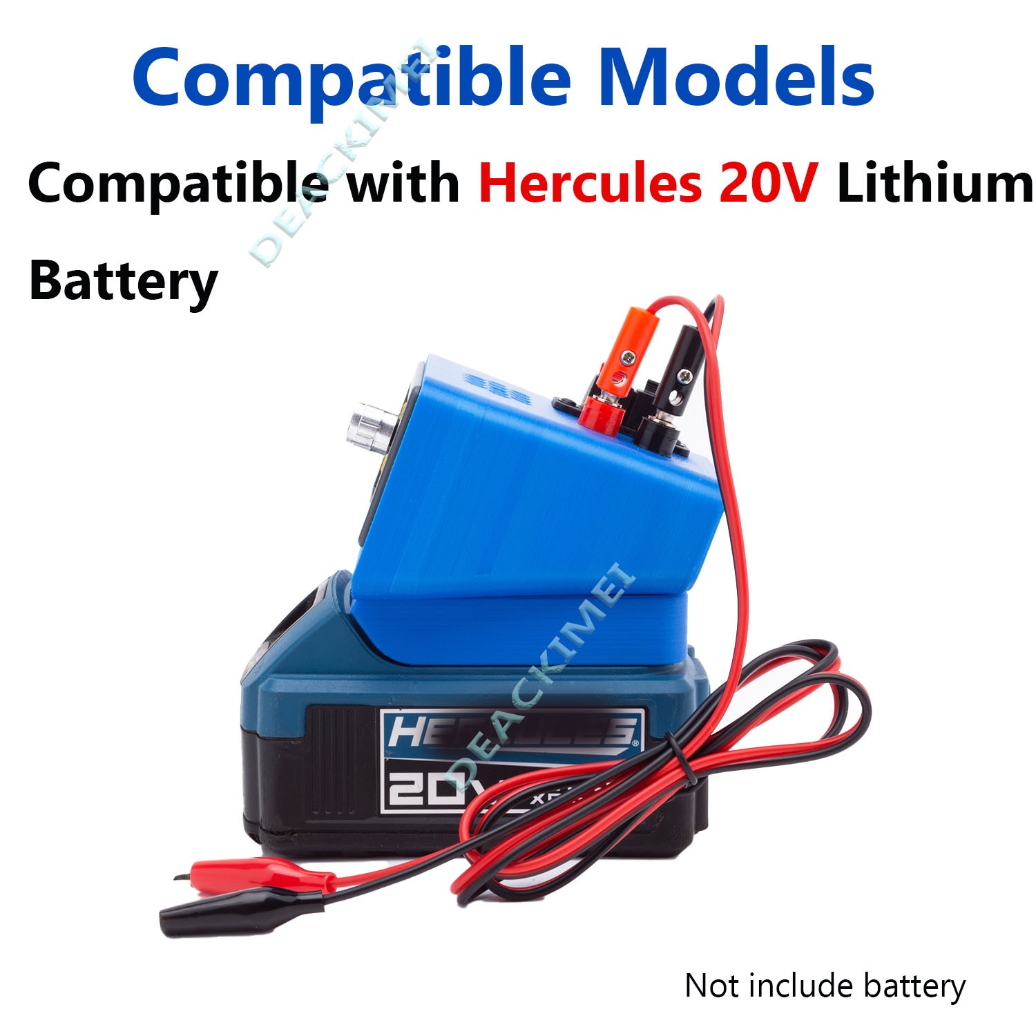 Adjustable Power Supply Voltage Power Supply For Hercules 20V Battery Operated