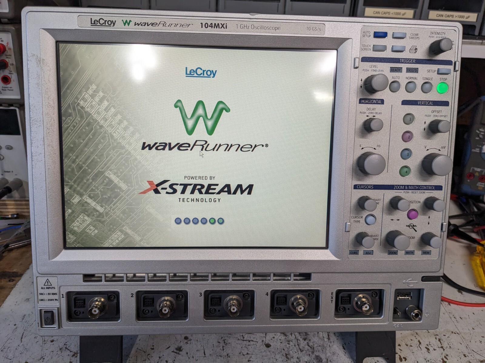 Lecroy 104MXi 1 GHz 4 channel Oscilloscope 2 GHz unlocked and with many options