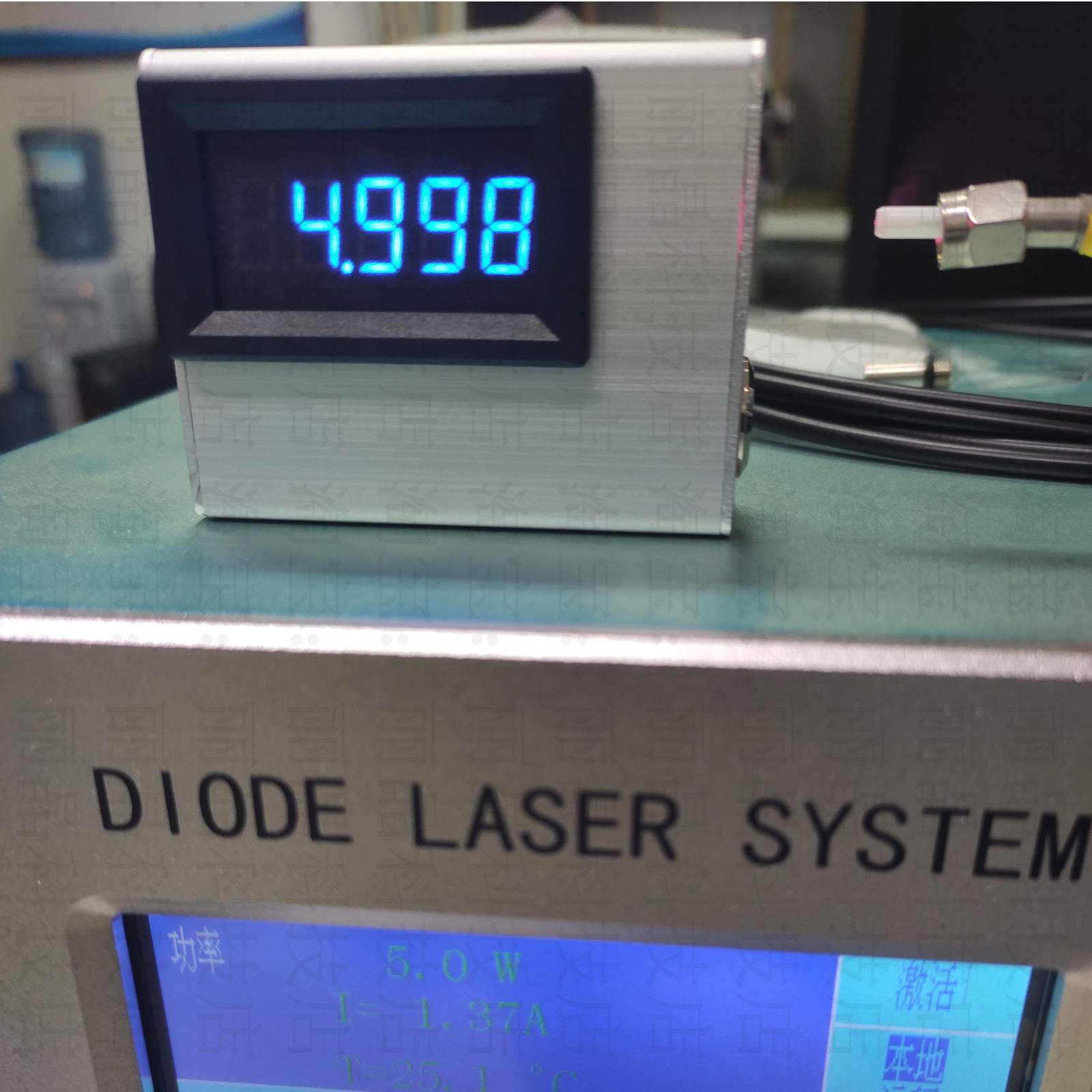 Mini Laser Power Meter Pocket Size Measuring Wavelength 390nm-1024nm Portable