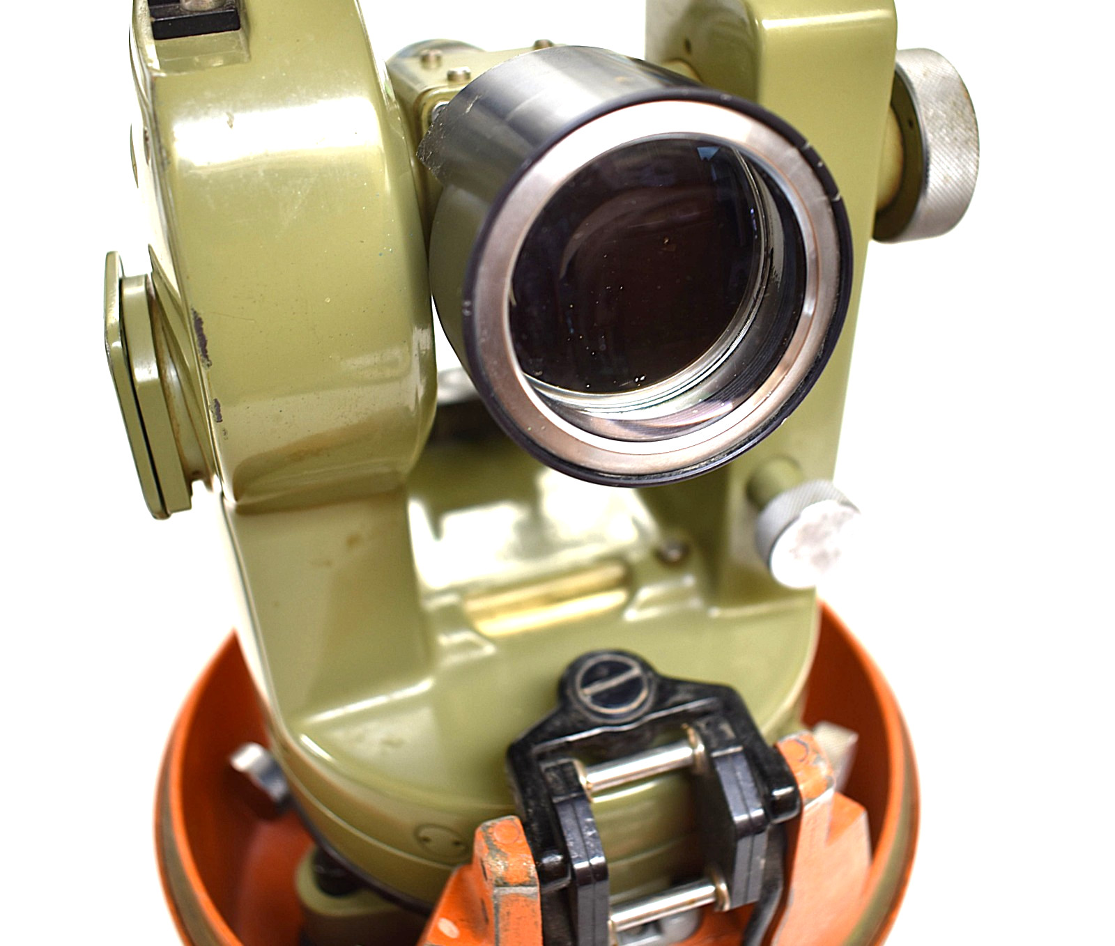 Wild Heerbrugg Theodolite T1 Survey Instrument w/Travel Case Switzerland