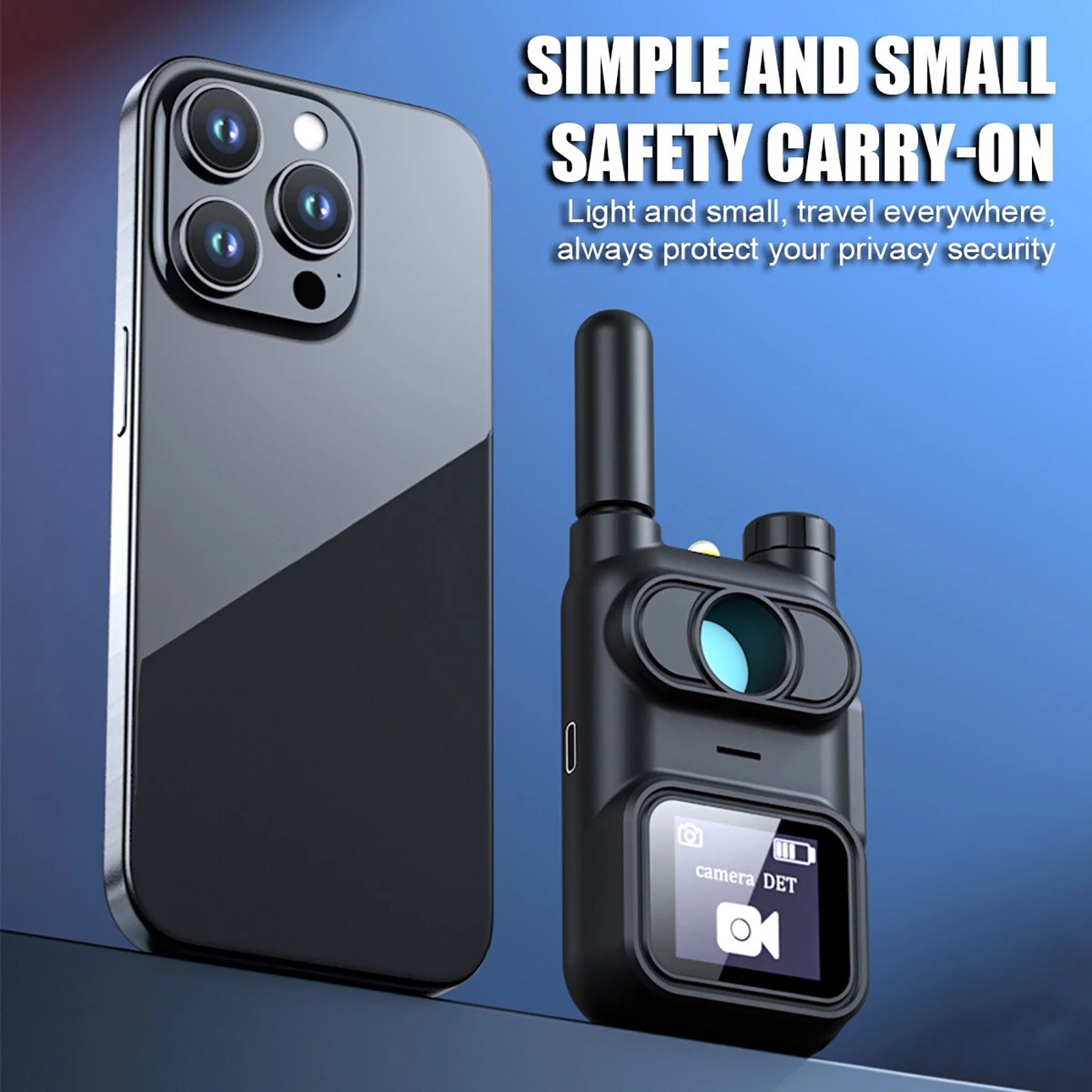 1PC PRO Handheld Infrared Detector Anti-Spy Device GPS Tracker Finder Scanner