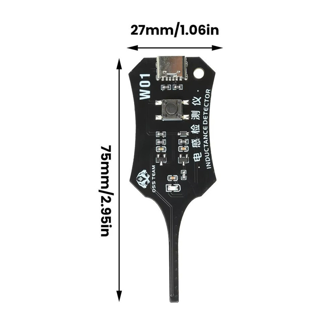 Universal Inductance Tester W01 Inductor Detectors With Compactly Construction