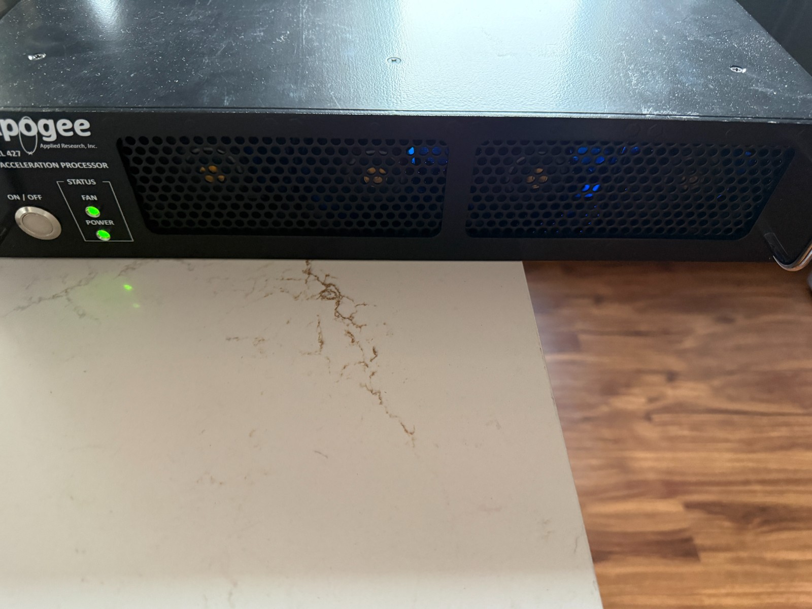 Apogee Applied Research 427 SDR FPGA DSP Acceleration Processor 5RAG8-TE Tested